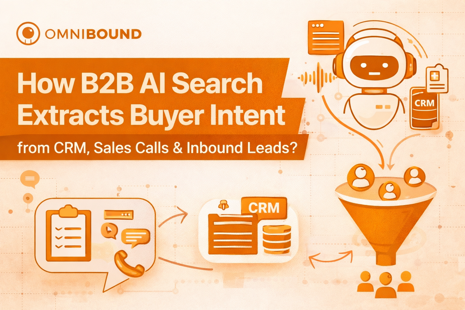How B2B AI Search Extracts Buyer Intent from CRM, Sales Calls & Inbound Leads?