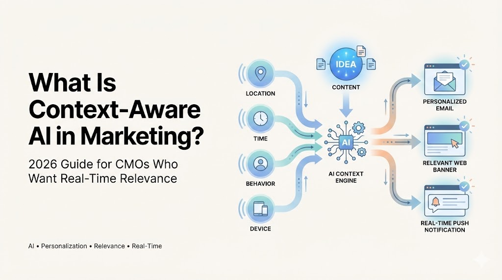 What Is Context-Aware AI In Marketing? 2026 Guide&nbsp;for&nbsp;CMOs Who Want Real-Time Relevance&nbsp;